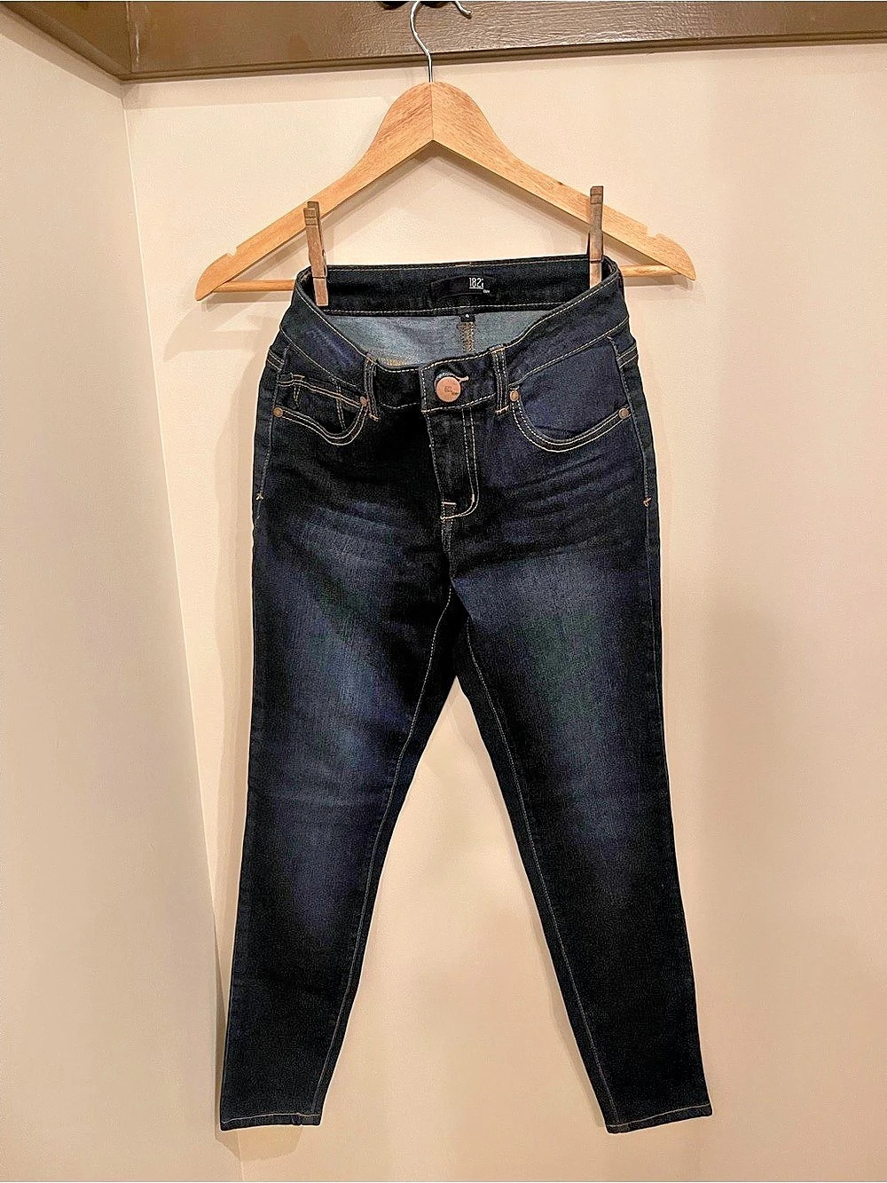 1822 Denim Skinny Jeans Waist 4 in Blue